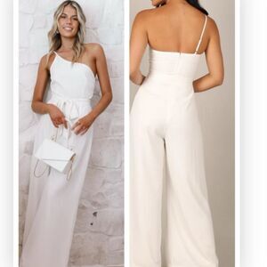 Petal & Pup Leyton Jumpsuit White NWT size 8